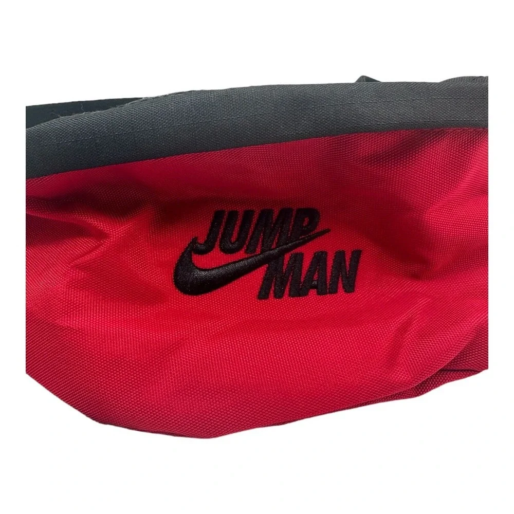 NWT Nike Jordan Jumpman X Crossbody Black & Red Fanny‎ Pack Bag